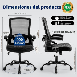 SILLA DE OFICINA ERGONÓMICA - Nexthro