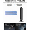 DREO Ventilador de torre para dormitorio, velocidad de 28 pies/s