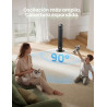 DREO Ventilador de torre para dormitorio, velocidad de 28 pies/s