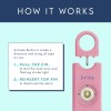 She's Birdie –La alarma de seguridad personal original para mujeres por mujeres, sirena de 130 dB, luz estroboscópica y llavero