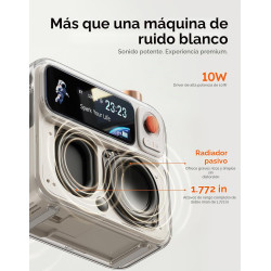 MÁQUINA DE RUIDO BLANCO CON ALTAVOZ - Divoom Flowtoo