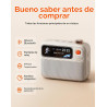 MÁQUINA DE RUIDO BLANCO CON ALTAVOZ - Divoom Flowtoo