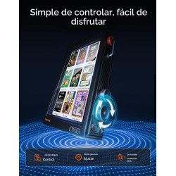 Divoom Times Frame - Marco de fotos digital WiFi 6 de 10.1 pulgadas y pantalla de escritorio