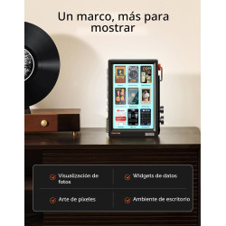 Divoom Times Frame - Marco de fotos digital WiFi 6 de 10.1 pulgadas y pantalla de escritorio