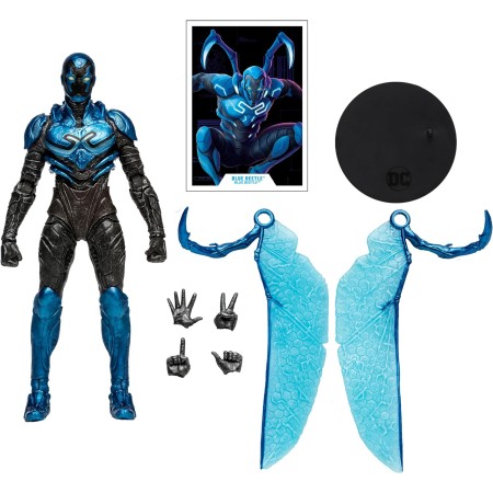 McFarlane - DC Multiverse - Escarabajo azul película 7" - Escarabajo azul (modo batalla)