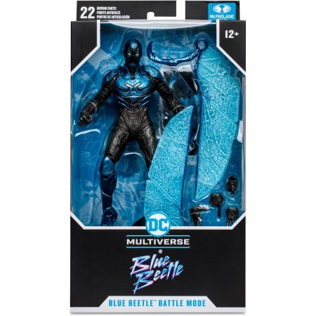 McFarlane - DC Multiverse - Escarabajo azul película 7" - Escarabajo azul (modo batalla)