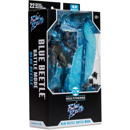 McFarlane - DC Multiverse - Escarabajo azul película 7" - Escarabajo azul (modo batalla)