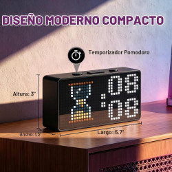 RELOJ DIGITAL PROGRAMABLE PIXEL - sasecgo