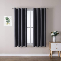 CORTINAS OPACAS CON OJALES - ChrisDowa