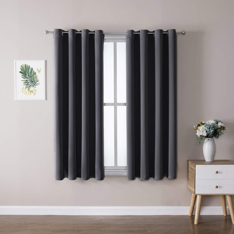 CORTINAS OPACAS CON OJALES - ChrisDowa