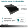 CORTINAS OPACAS CON OJALES - ChrisDowa