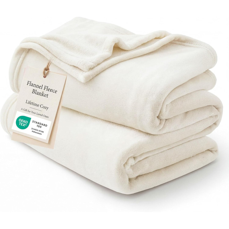 Bedsure - Manta de forro polar tipo peluche