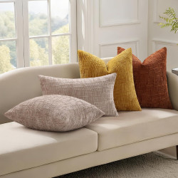 JUEGO DE 2 FUNDAS DE ALMOHADA FELPILLA - decorUhome
