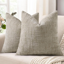 JUEGO DE 2 FUNDAS DE ALMOHADA FELPILLA - decorUhome