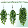 4 PLANTAS COLGANTES FALSAS - Waipfaru