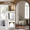 ESPEJO DE PARED FORMA DE ARCO - GLSLAND