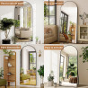 ESPEJO DE PARED FORMA DE ARCO - GLSLAND