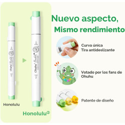 MARCADORES DE ALCOHOL PINCEL FINO - Ohuhu