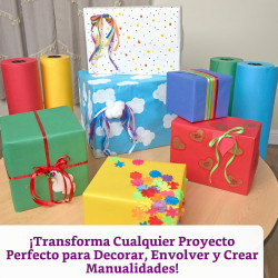 ROLLO DE PAPEL DE DOBLE SUPERFICIE - Colorations