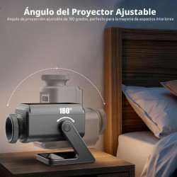 Rossetta Proyector 3D con 60 escenas, proyector de estrellas de galaxia