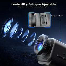 Rossetta Proyector 3D con 60 escenas, proyector de estrellas de galaxia