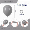 110 GLOBOS GRISES DE LÁTEX - Voircoloria