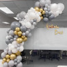 110 GLOBOS GRISES DE LÁTEX - Voircoloria
