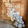 110 GLOBOS GRISES DE LÁTEX - Voircoloria