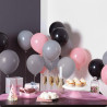 110 GLOBOS GRISES DE LÁTEX - Voircoloria