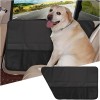 BESULEN Protector de puerta de auto para perros, paquete de 2 protectores de mascotas para ventana de puerta de automóvil, funda