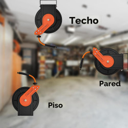 Giraffe Tools TA15BPLUS Carrete retráctil para manguera de aire