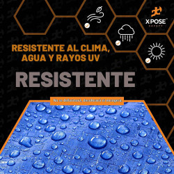 Xpose Safety - Lona de polietileno ligera azul