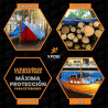 Xpose Safety - Lona de polietileno ligera azul