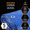 Xpose Safety - Lona de polietileno ligera azul