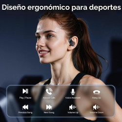 AURICULARES INALÁMBRICOS HÍBRIDOS - TAGRY