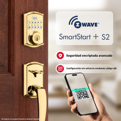 CERRADURA INTELIGENTE CON TECLADO - Kwikset HomeConnect 620 Z-Wave