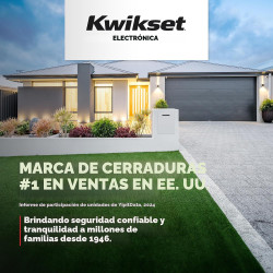 CERRADURA INTELIGENTE CON TECLADO - Kwikset HomeConnect 620 Z-Wave