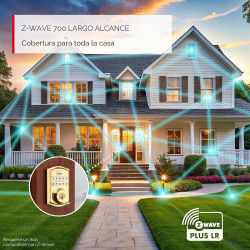 CERRADURA INTELIGENTE CON TECLADO - Kwikset HomeConnect 620 Z-Wave