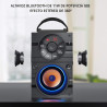 Altavoces Bluetooth grandes portátiles con luz