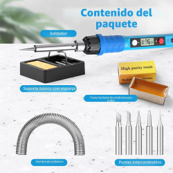 LÁPIZ DE SOLDADURA DIGITAL 80W 110V - Q-MING