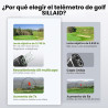 Buscador de rangos de golf con pendiente