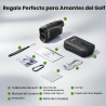 Buscador de rangos de golf con pendiente