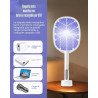 PAQUETE DE 2 MATAMOSCAS ELÉCTRICO - DEEZEE