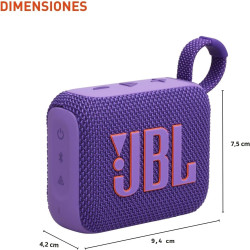 JBL Go 4 - Bocina Bluetooth ultraportátil