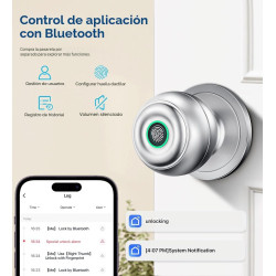 CERRADURA DE PUERTA DE HUELLAS DACTILARES - KLLOQUE