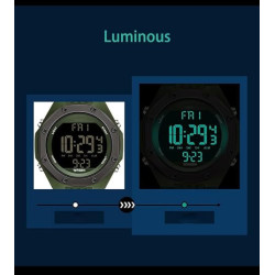 RELOJ LED ELECTRÓNICO MILITAR UNISEX - Gosasa