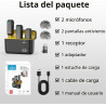 NPTCL Micrófono Lavalier inalámbrico para iPhone iPad Android