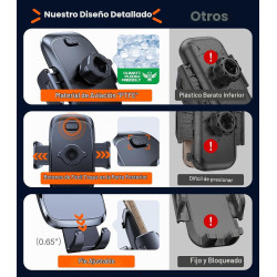 TORRAS - Soporte para teléfono móvil 3 en 1