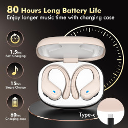 HAOYUYAN Auriculares inalámbricos