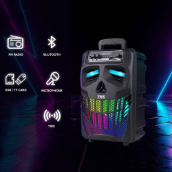 E I F E R Altavoces Bluetooth Cool Skull